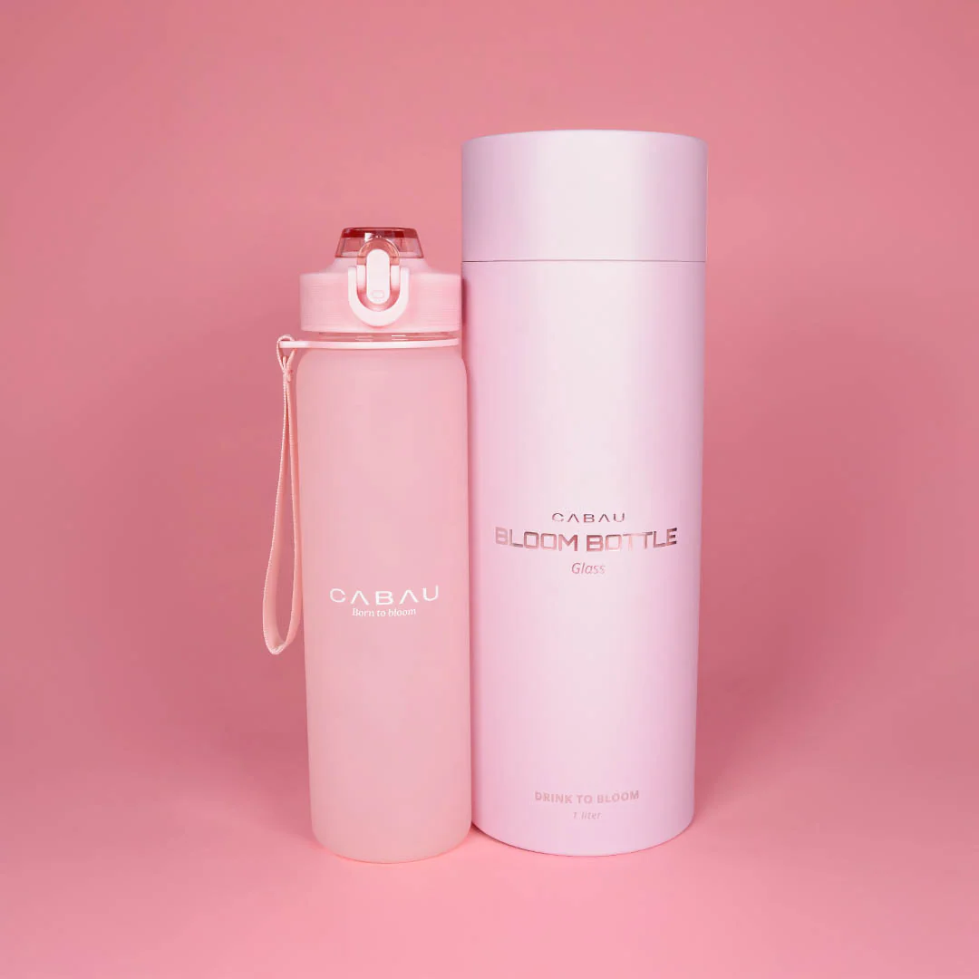 Glass Water Bottle - Image 4