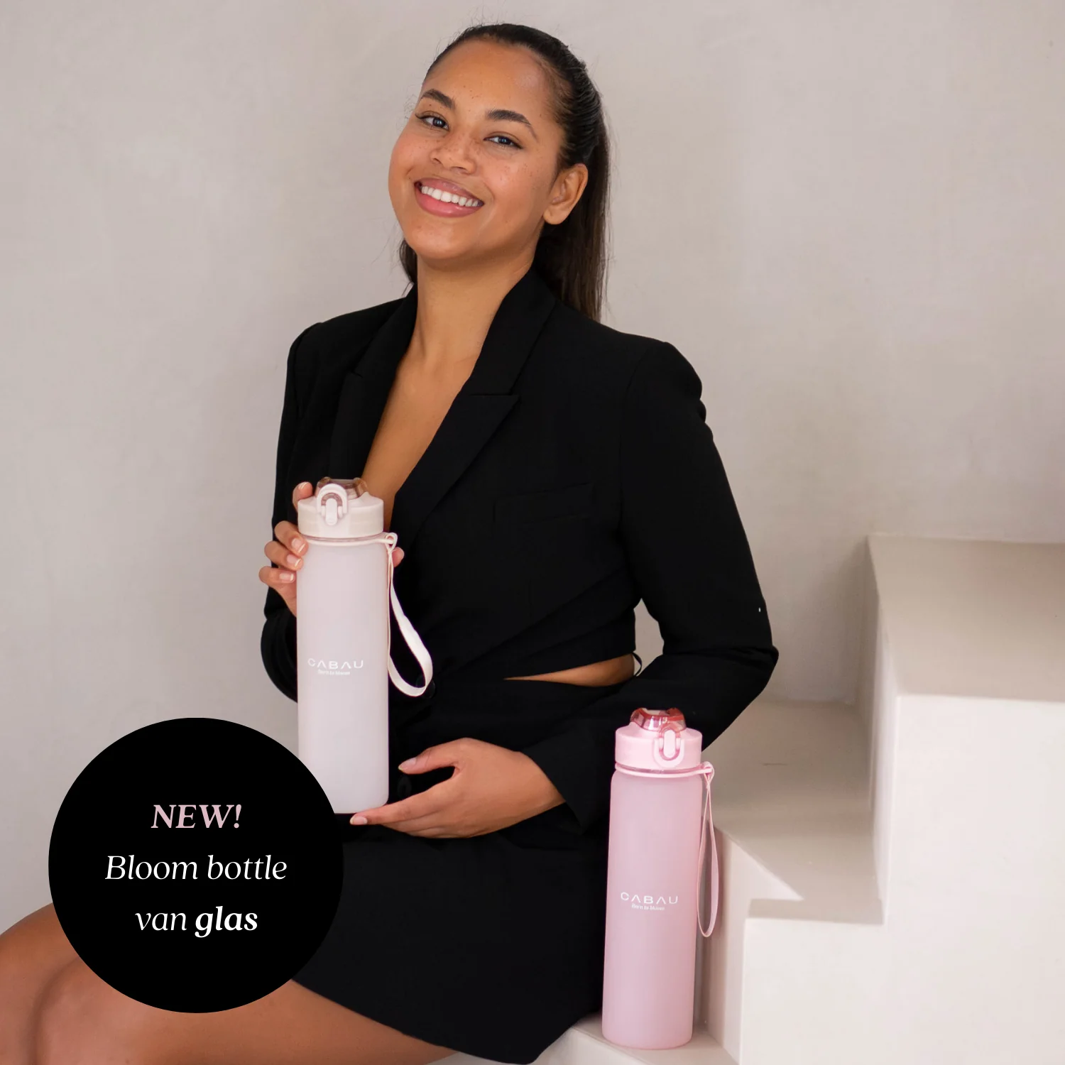 Glass Water Bottle - Image 6